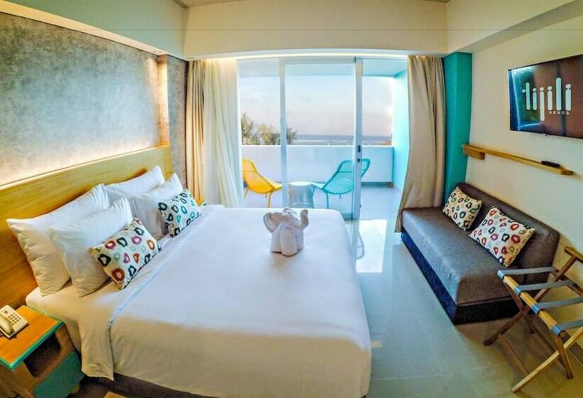 اتاق لوکس با چشم‌انداز دریا, Tijili Hotel Benoa