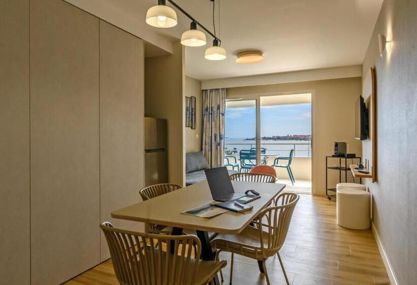 2-Schlafzimmer-Suite mit Terrasse, Best Western Plus Ajaccio Amiraute