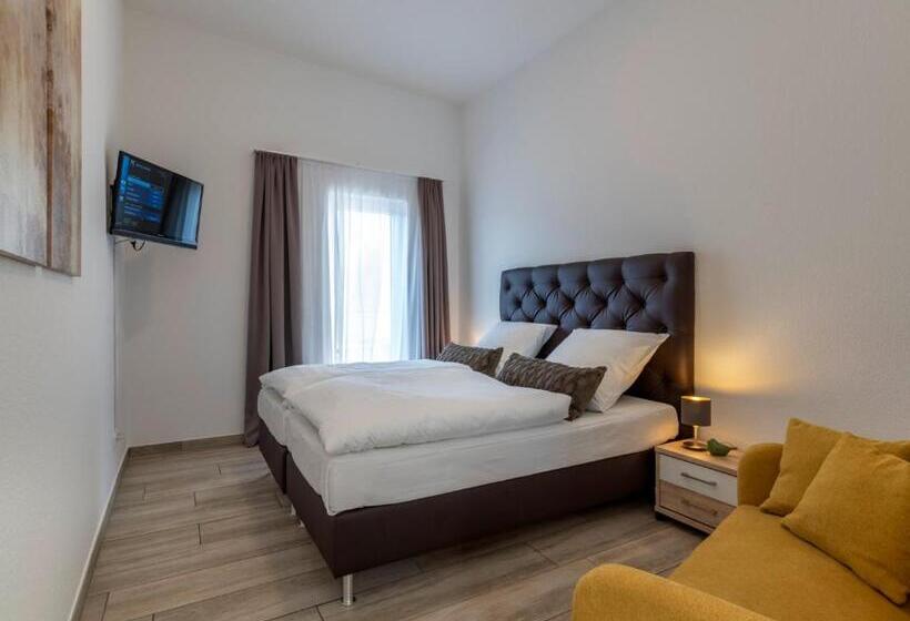 Студия Deluxe, Gleuel Inn   Digital Hotel & Serviced Apartments & Boardinghouse Mit Voll Ausgestatteten Küchen