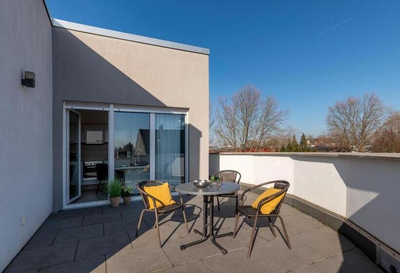 Полулюкс, Gleuel Inn   Digital Hotel & Serviced Apartments & Boardinghouse Mit Voll Ausgestatteten Küchen