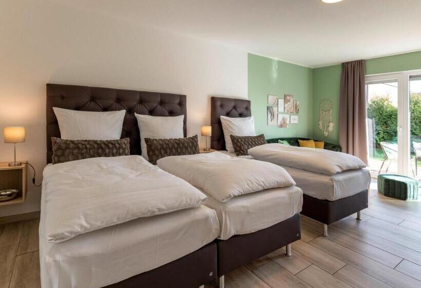 Семейное Студио, Gleuel Inn   Digital Hotel & Serviced Apartments & Boardinghouse Mit Voll Ausgestatteten Küchen