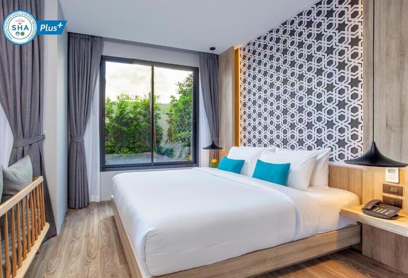 ガーデンビューデラックスルーム, The Lake Chalong Hotel Sha Plus