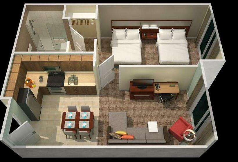 Люкс, Residence Inn By Marriott Redwood City San Carlos