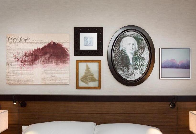 带大床的豪华间, Madison & Shenandoah Conference Ctr