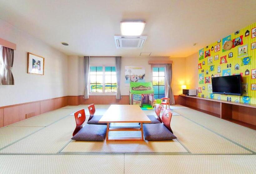 Семейный Номер, Ooedo Onsen Monogatari Hotel Reoma No Mori