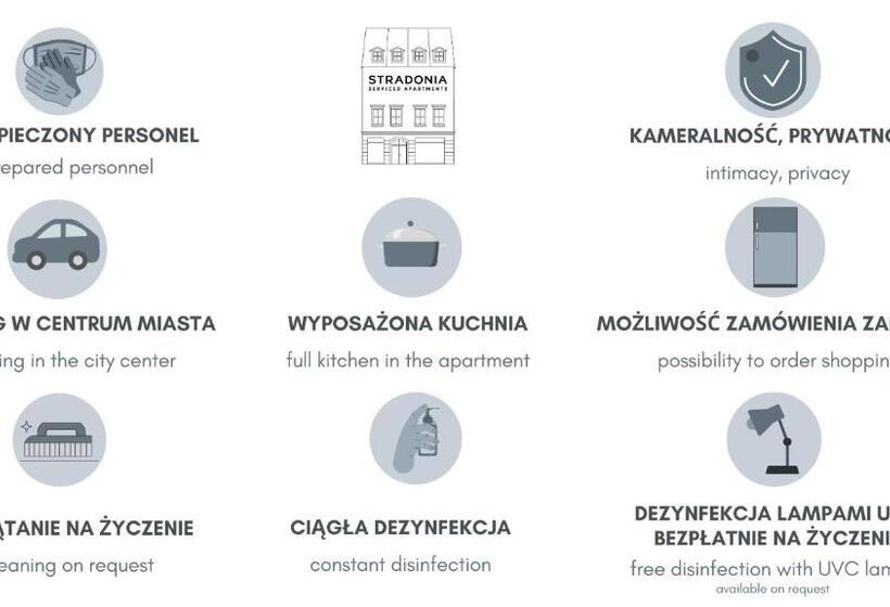 带1个卧室的顶楼公寓, Stradonia Serviced Apartments