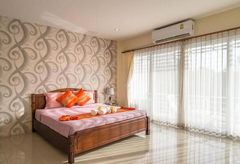 디럭스 룸 킹사이즈 침대, Alisa Krabi Hotel Sha Plus