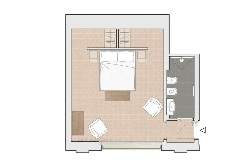 디럭스 룸, Agriturismo Corte Ruffoni
