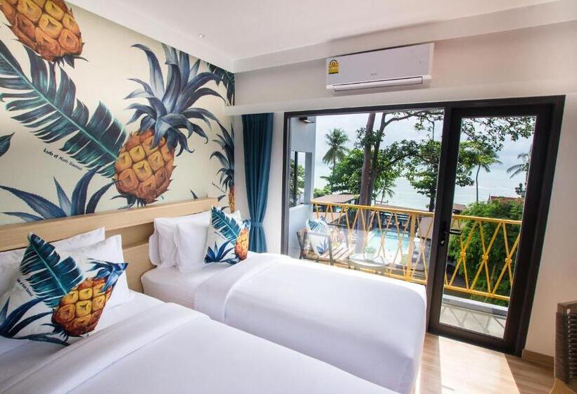 디럭스 룸 바다 전망, Lub D Koh Samui Chaweng Beach   Beachfront & Vibrant Social Vibe