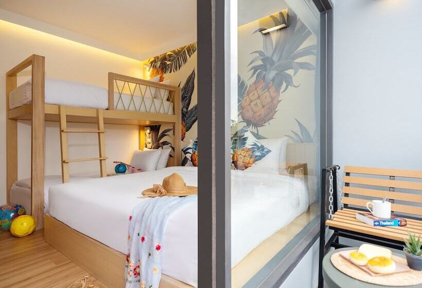 패밀리 룸, Lub D Koh Samui Chaweng Beach   Beachfront & Vibrant Social Vibe