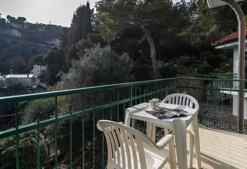 آپارتمان 1 خوابه با چشم‌انداز جانبی دریا, Residence Il Poggio