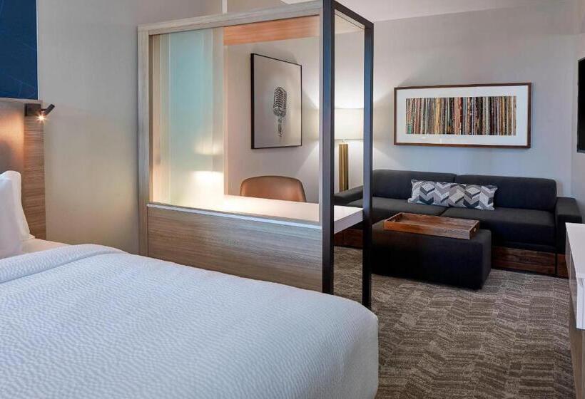Suite King Size Bed, Springhill Suites By Marriott Nashville Downtown/convention Center