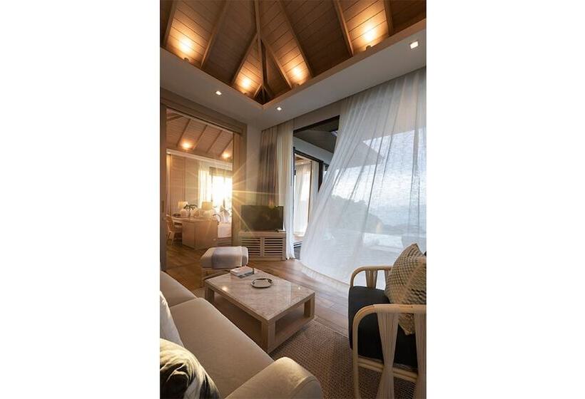 1침실 빌라 바다전망, Cape Fahn Hotel Samui
