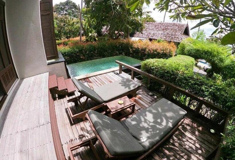 Вилла Deluxe 1 Спальня Вид на Море, Bhundhari Resort & Villas Samui