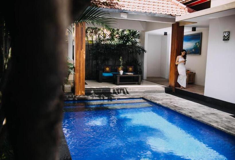 빌라 1 베드룸 - 수영장, Freddies Villas Ubud Bali