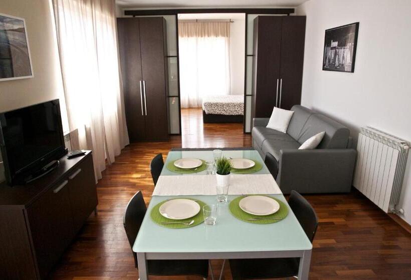 آپارتمان 1 خوابه با چشم‌انداز دریا, Residence Le Terrazze