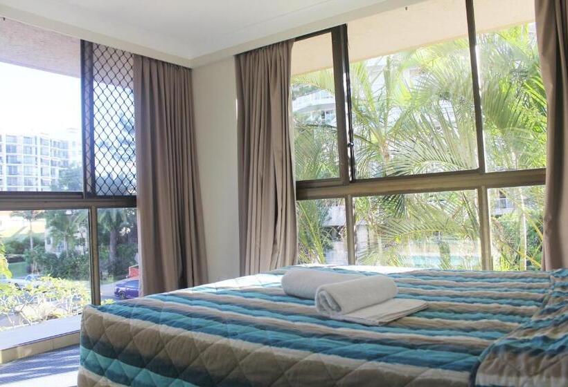 آپارتمان 1 خوابه با چشم‌انداز باغ, Warringa Surf Holiday Apartments