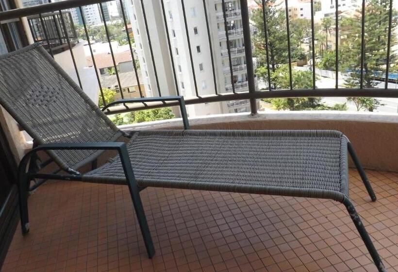 آپارتمان 1 خوابه با چشم‌انداز باغ, Warringa Surf Holiday Apartments