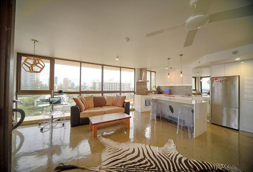 1침실 디럭스 아파트 바다 전망, Warringa Surf Holiday Apartments