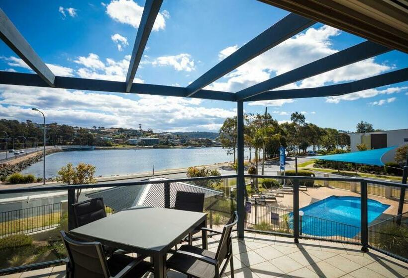 1 Bedroom Apartment Lake View, Sails Luxury Apartments Merimbula