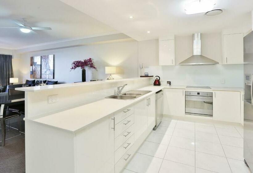 침실 3개 바다 전망 아파트, The Bay Apartments