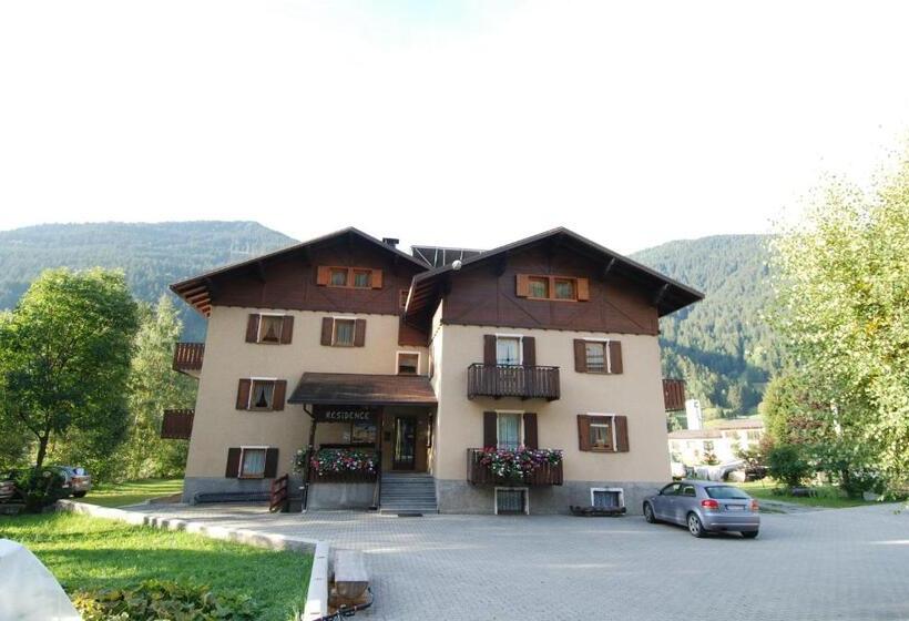 带2个卧室的公寓, Residence Pian Del Vino