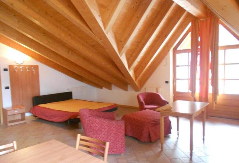 2침실 펜트하우스 아파트, Residence Le Orchidee