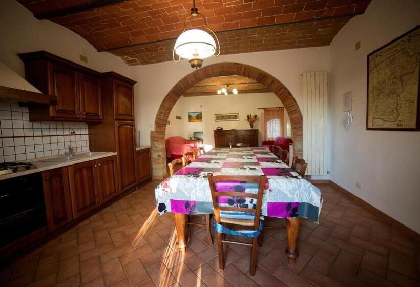 带1个卧室带花园景观的公寓, Agriturismo Greppo All Olivo