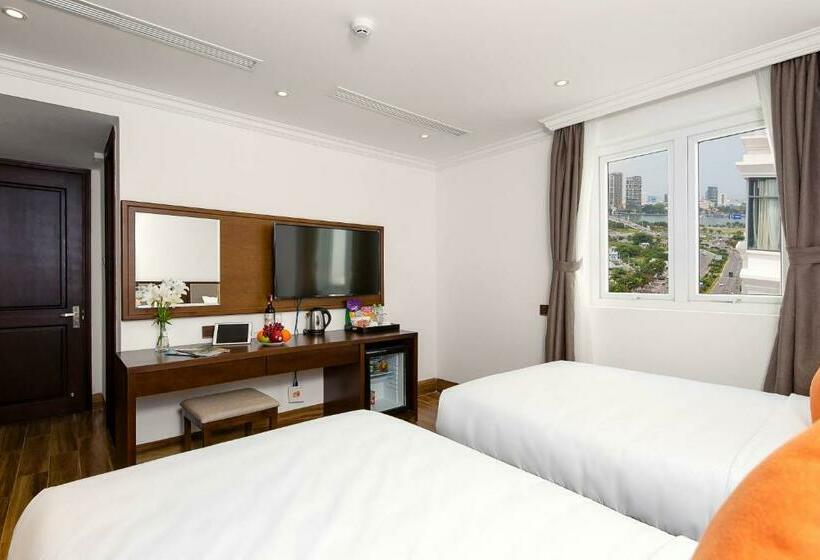 اتاق لوکس با چشم‌انداز شهر, Roliva Hotel & Apartment Danang