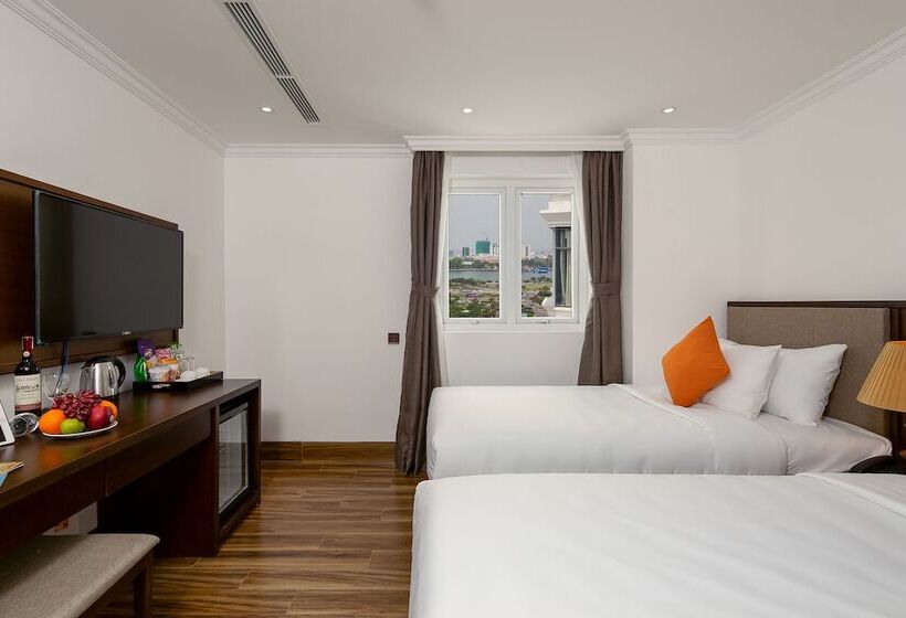 اتاق لوکس با چشم‌انداز شهر, Roliva Hotel & Apartment Danang