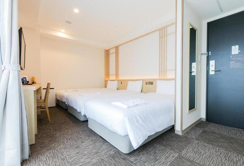Háromágyas Standard Szoba, Henn Na Hotel Kyoto Hachijoguchi