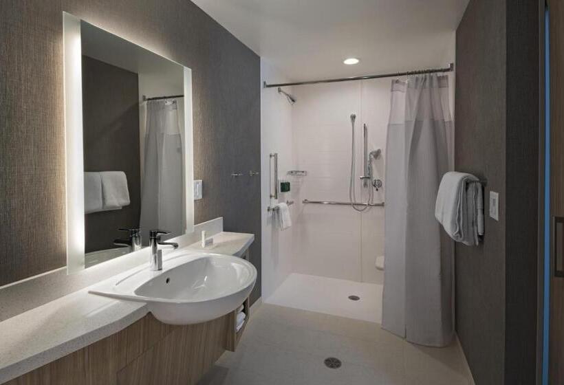 מיטת קינג בסוויטה, Springhill Suites By Marriott Denver West/golden