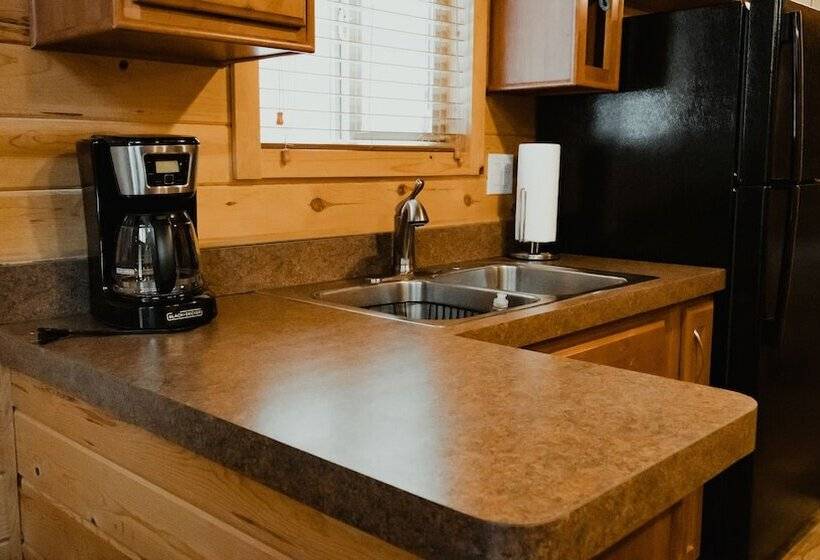 Хижина Deluxe, Ouray Riverside Resort   Inn & Cabins