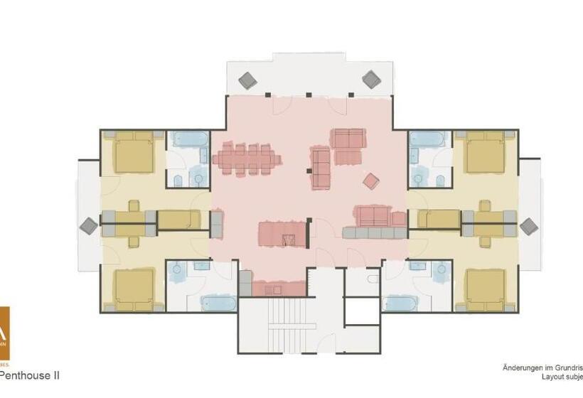 1 Bedroom Penthouse Apartment, Vaya Fieberbrunn