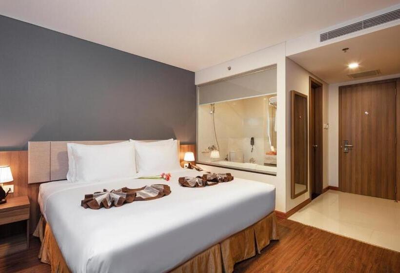 اتاق لوکس با چشم‌انداز دریا, Libra Hotel Nha Trang