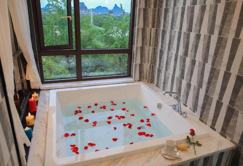 Номер Superior Вид на Реку, Li River Resort Villa