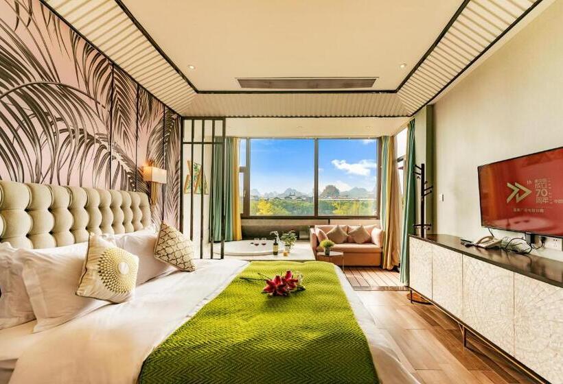 Номер Superior с Террасой, Li River Resort Villa