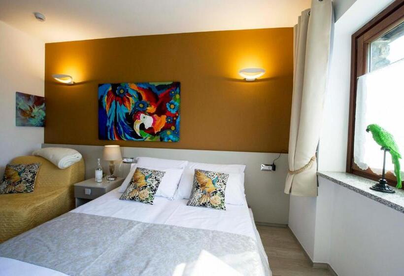 اتاق استاندارد با تخت بزرگ, B&b Pousada Rio Aosta Servizi Di Bed And Breakfast