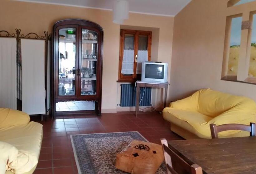 Апартаменты 2 спальни Вид на Бассейн, Agriturismo Il Bacucco