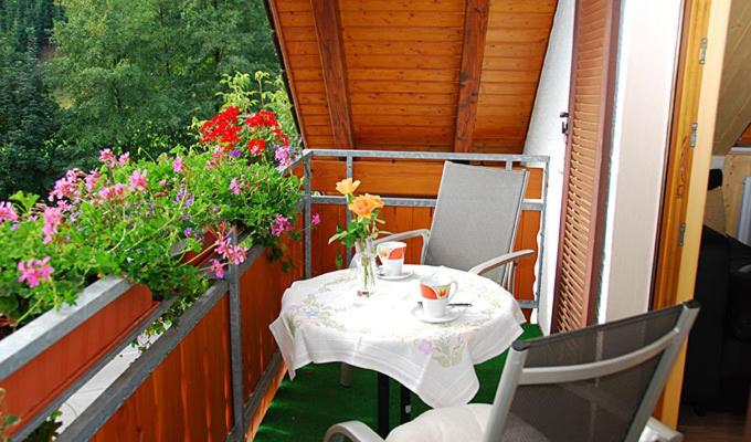 Апартаменты 1 Спальня с Балконом, Pension Haus Rose