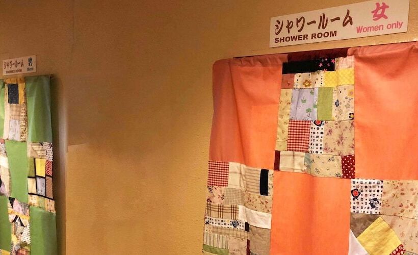 Кровать в Общей Комнате, Guesthouse Otaru Wanokaze