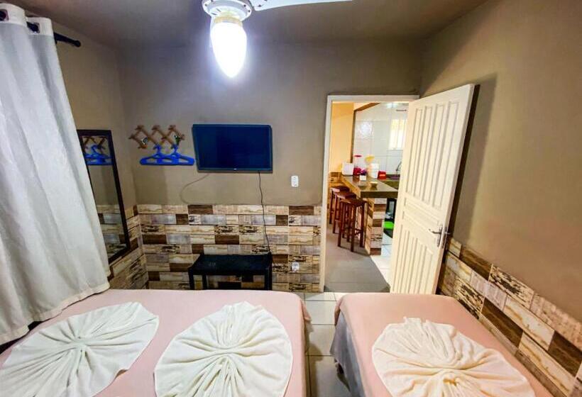 اتاق راحتی سه تخته, Pousada Villa Verde