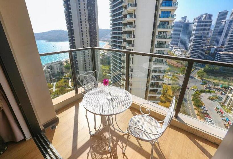 스탠다드 룸 킹사이즈 침대, Huizhou Huayangnian Seaview Guesthouse