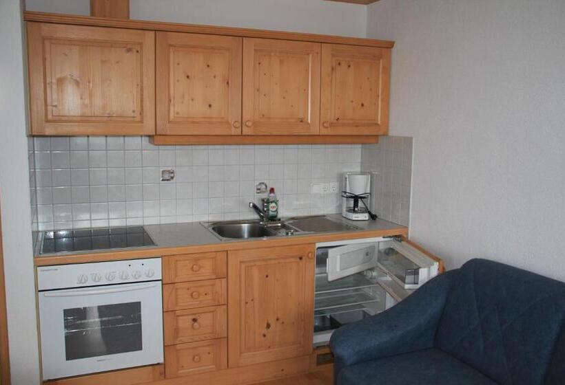 Апартаменты 1 Спальня с Балконом, Pension Oberhof