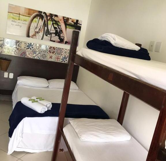 四人标准间, Aquario Pousada Hostel   Night Club