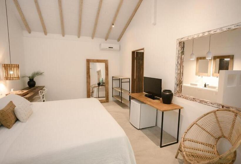 Quarto Superior Cama King, Pousada Seis E Meia