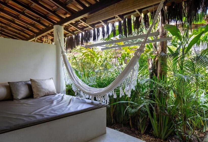 Quarto Estandar Vista Jardim, Pousada Seis E Meia