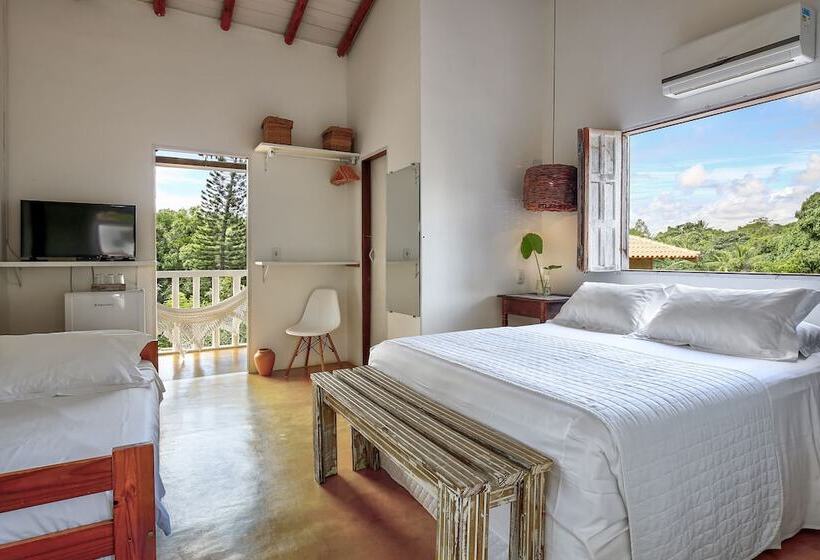Quarto Deluxe, Pousada Seis E Meia