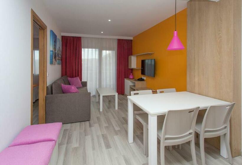 １ベッドルームアパートメント, Aparthotel Acuasol