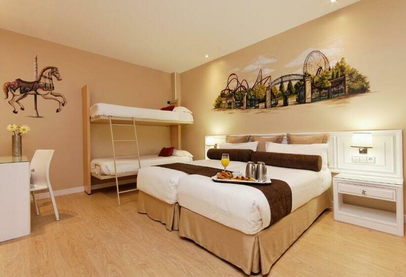 Habitación Cuádruple Estándar, Hotel Mayorazgo